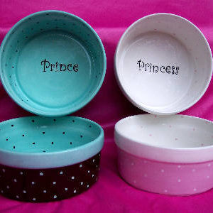 princess & prince food bowls