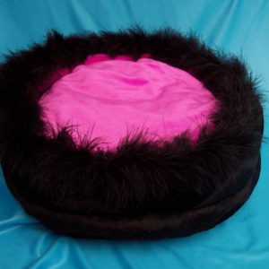 Faux Mink Dog or Cat Pet Bed