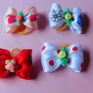 fancy flowered bows