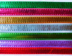 Metallic dog leads
