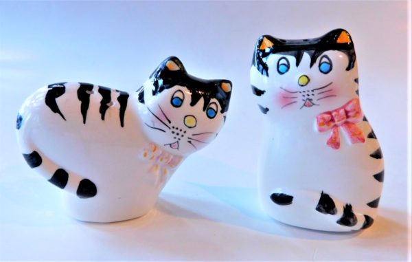 Striped Salt & Pepper Shaker Set