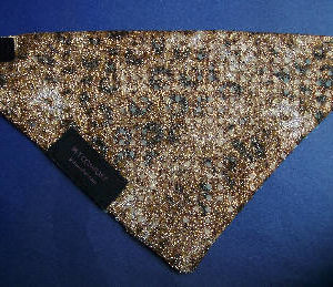 Sequinned Leopard pet bandana