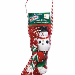 Holiday filled stocking for dogs