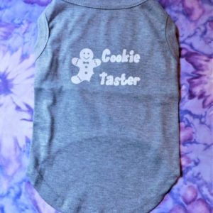 -Cookie Taster Dog T Shirt