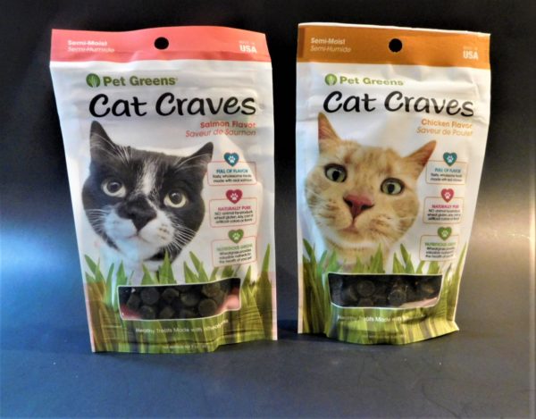 Pet Greens Cat Craves Cat Treats.