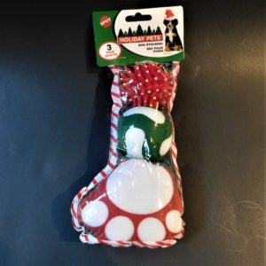 Small Holiday Filled Dog Stocking