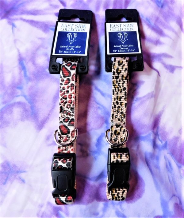 East Side Animal Print dog collar